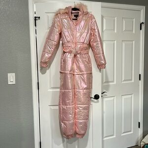 Club Exx Holographic Snowsuit